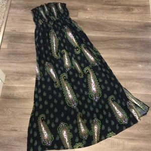 Maxi tube dress